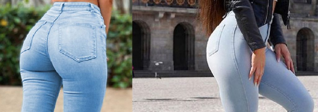 Plus-Size-Jeans-Sexy-High-Waist-Trousers-Hip-Lift-Female-Grey-Skinny-Leggings-Pencil-Pants-Cloth
